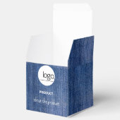 DENIM BLUE STRONG LOGO BUSINESS PRODUKTVERPACKUNG GESCHENKSCHACHTEL (Geöffnet)