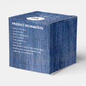DENIM BLUE STRONG LOGO BUSINESS PRODUKTVERPACKUNG GESCHENKSCHACHTEL (Rückseite)