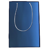 Denim Blues Gift Bag Mittlere Geschenktüte (Vorderseite)