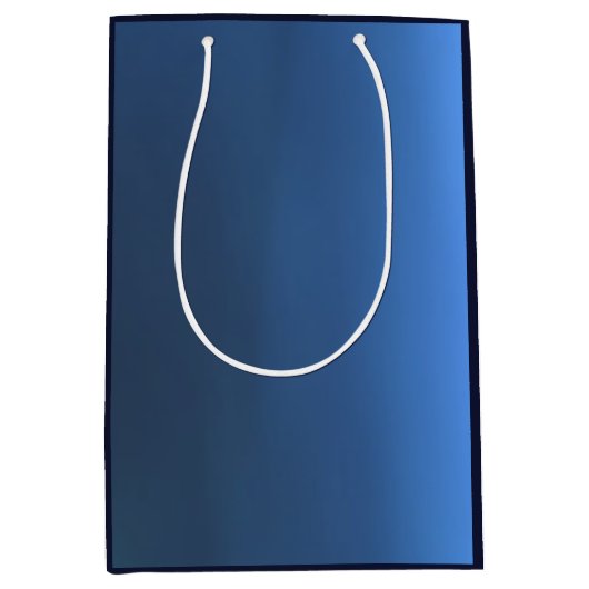 Denim Blues Gift Bag Mittlere Geschenktüte (Vorderseite)