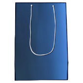 Denim Blues Gift Bag Mittlere Geschenktüte (Rückseite)