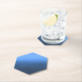 Denim Blues Paper Untersetzer (Vor Ort)