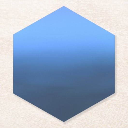 Denim Blues Paper Untersetzer (Vorderseite)