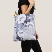 Denim Blume Patchwork, nahtlos Muster. Tasche (Von Nahem)