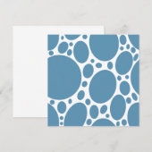 Denim Bule Bubbles (Vorne/Hinten)