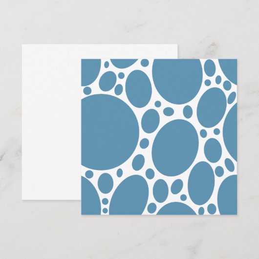 Denim Bule Bubbles (Vorne/Hinten)
