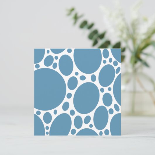 Denim Bule Bubbles (Stehend Vorderseite)