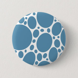Denim Bule Bubbles Button