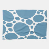 Denim Bule Bubbles Geschirrtuch (Horizontal)