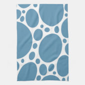 Denim Bule Bubbles Geschirrtuch (Vertikal)
