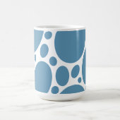 Denim Bule Bubbles Kaffeetasse (Mittel)