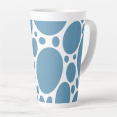 Denim Bule Bubbles Milchtasse (Rechte Ecke)