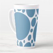 Denim Bule Bubbles Milchtasse (Linke Ecke)