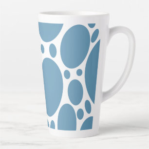 Denim Bule Bubbles Milchtasse