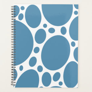 Denim Bule Bubbles Planer