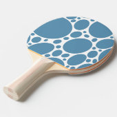 Denim Bule Bubbles Tischtennis Schläger (Vorderseite)
