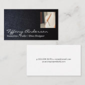 Denim  | Button Needle and Thread | Tailor Visitenkarte (Vorne/Hinten)