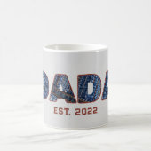 Denim DADA Neues Vatergeschenk Kaffeetasse (Mittel)