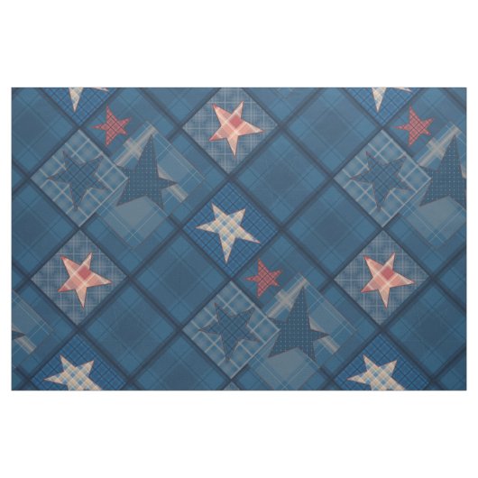 Denim, Denim, Blau, Patchwork Stoff (Fat Quarter (45,7 x 55,9 cm))