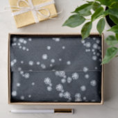 Denim-Diamanten verstreuter Glanz Monogramm Initia Seidenpapier (Geschenk)