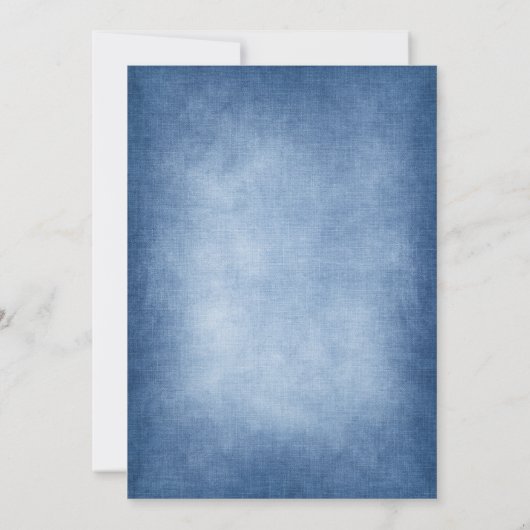 Denim Diamonds Balloons Arch Rustikales Brautparty Einladung (Rückseite)