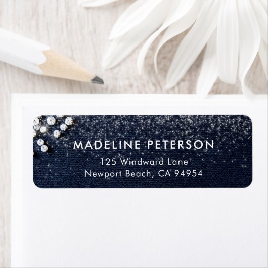 Denim Diamonds Bling Classy Elegant Address (Insitu)