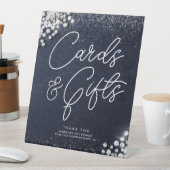 Denim Diamonds Bling Classy Elegant Cards Gifts Sockelschild (In Situ)