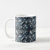 Denim & Diamonds Bling Gemstone Glam Jewels Kaffeetasse (Links)
