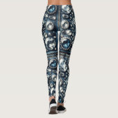Denim & Diamonds Bling Gemstone Glam Jewels Leggings (Rückseite)