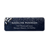 Denim Diamonds Bling Klassisch Elegante Adresse (Vorne)
