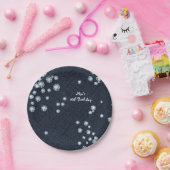 Denim & Diamonds Chic Elegante Bling Party Teller (Party)