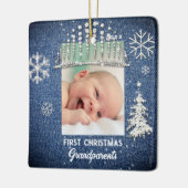 Denim Diamonds First Christmas Tiara GrandelEltern Keramikornament (Links)