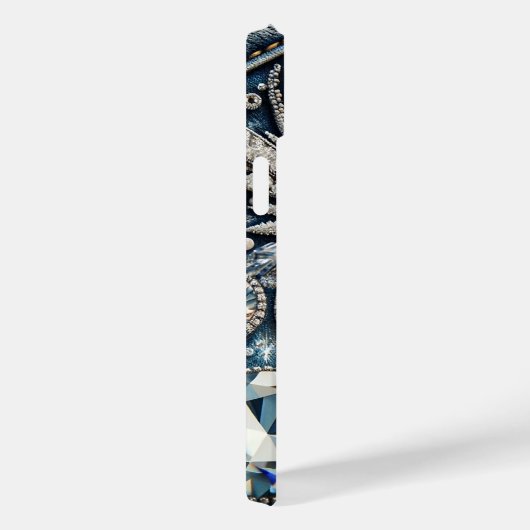 Denim & Diamonds Gemstone Bling Jean Case-Mate iPhone Hülle (Rückseite / Rechts)