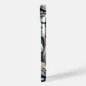 Denim & Diamonds Gemstone Bling Jean Case-Mate iPhone Hülle (Rückseite / Links)