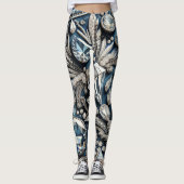 Denim & Diamonds Gemstone Jean Birthday Party Leggings (Vorderseite)