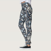 Denim & Diamonds Glam Bling Rose Jewels Leggings (Links)