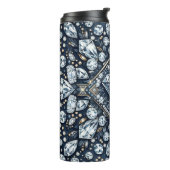 Denim & Diamonds Glam Bling Thermosbecher (Nach links gedreht)