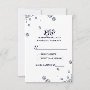 Denim & Diamonds Leder Bling Glam Jeans RSVP Karte