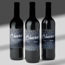 Denim Diamonds Pearls Blue Couple Polterabend