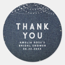 Denim Diamonds Rustic Lights Elegant Vielen Dank