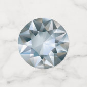 Denim & Diamonds Sparkle Diamond Geburtstagsparty Konfetti (Klein Vorderseite)