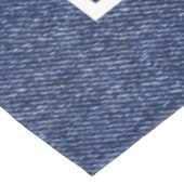 Denim & Diamonds tableclout Tischdecke (Schrägansicht)