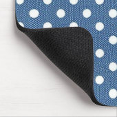 Denim dots mousepad (Ecke)