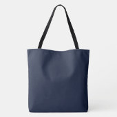 Denim einfarbig einfarbig tasche (Rückseite)
