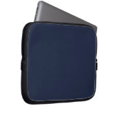 Denim Einfarbig Laptopschutzhülle (Vorne Rechts)