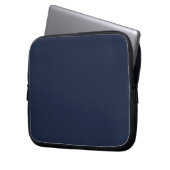 Denim Einfarbig Laptopschutzhülle (Vorderseite Links)