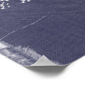 Denim for Fitness Discipline Poster (Ecke)