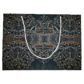 Denim Gems Große Geschenktüte (Rückseite)