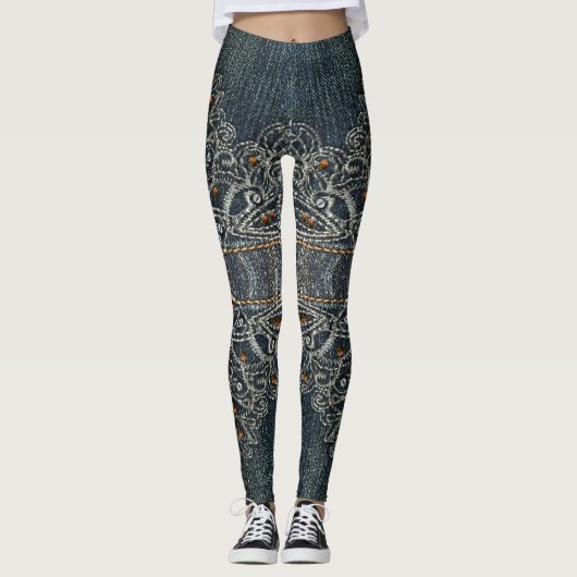 Denim Gems Leggings (Vorderseite)