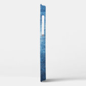 Denim getragen Textur für Hintergrund. Jeans Case-Mate iPhone Hülle (Rückseite / Links)